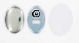 Oval Magnet-/Flaschenöffner Buttons-100 Sets